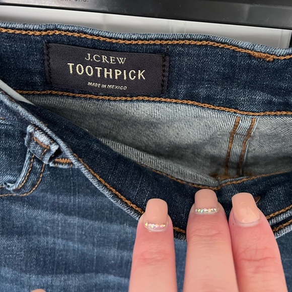 J.CREW toothpick women’s jean size 32 - Picture 7 of 11